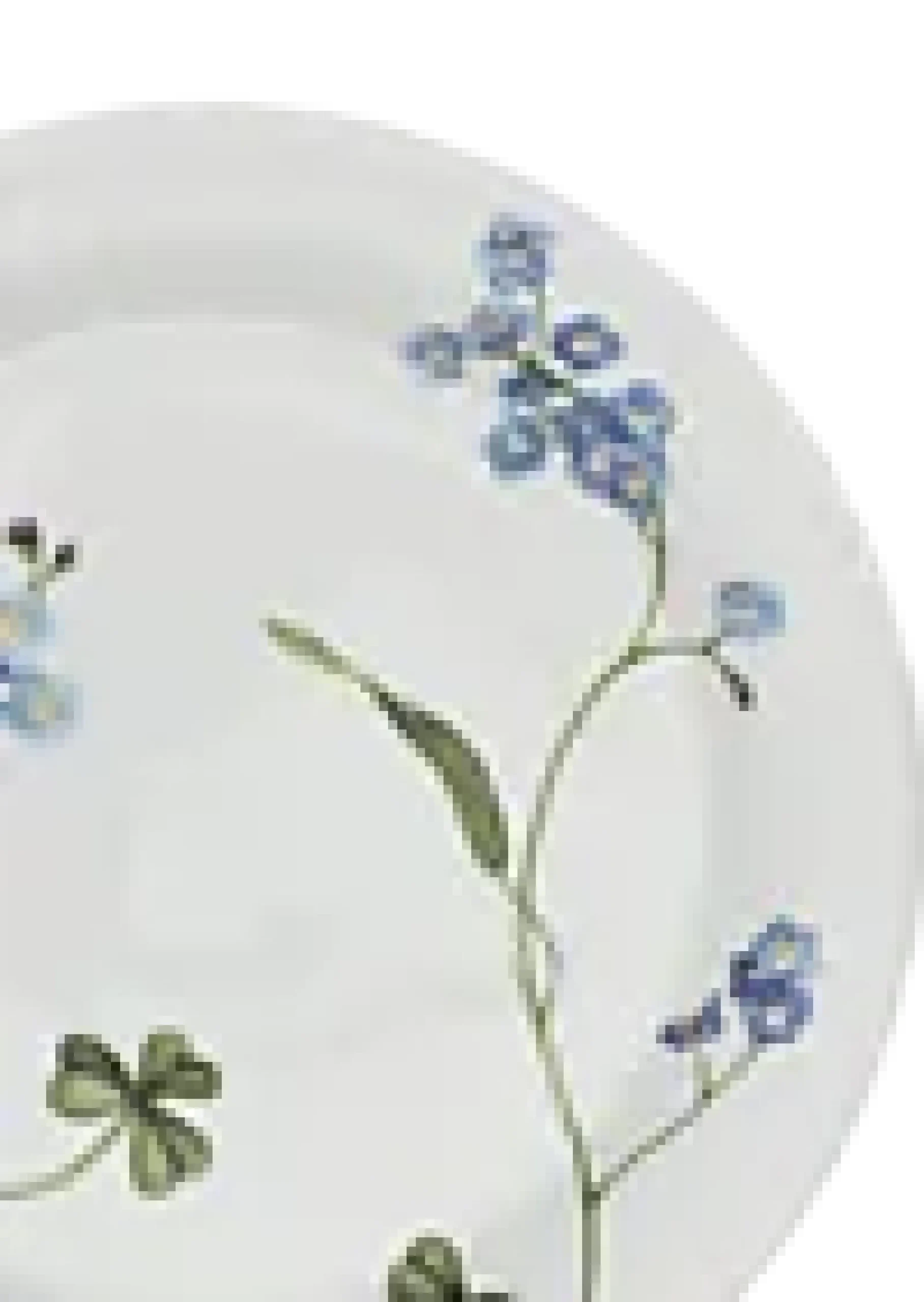 Tallerken Hammershøi Summer Ø22cm Forget me not-Kähler