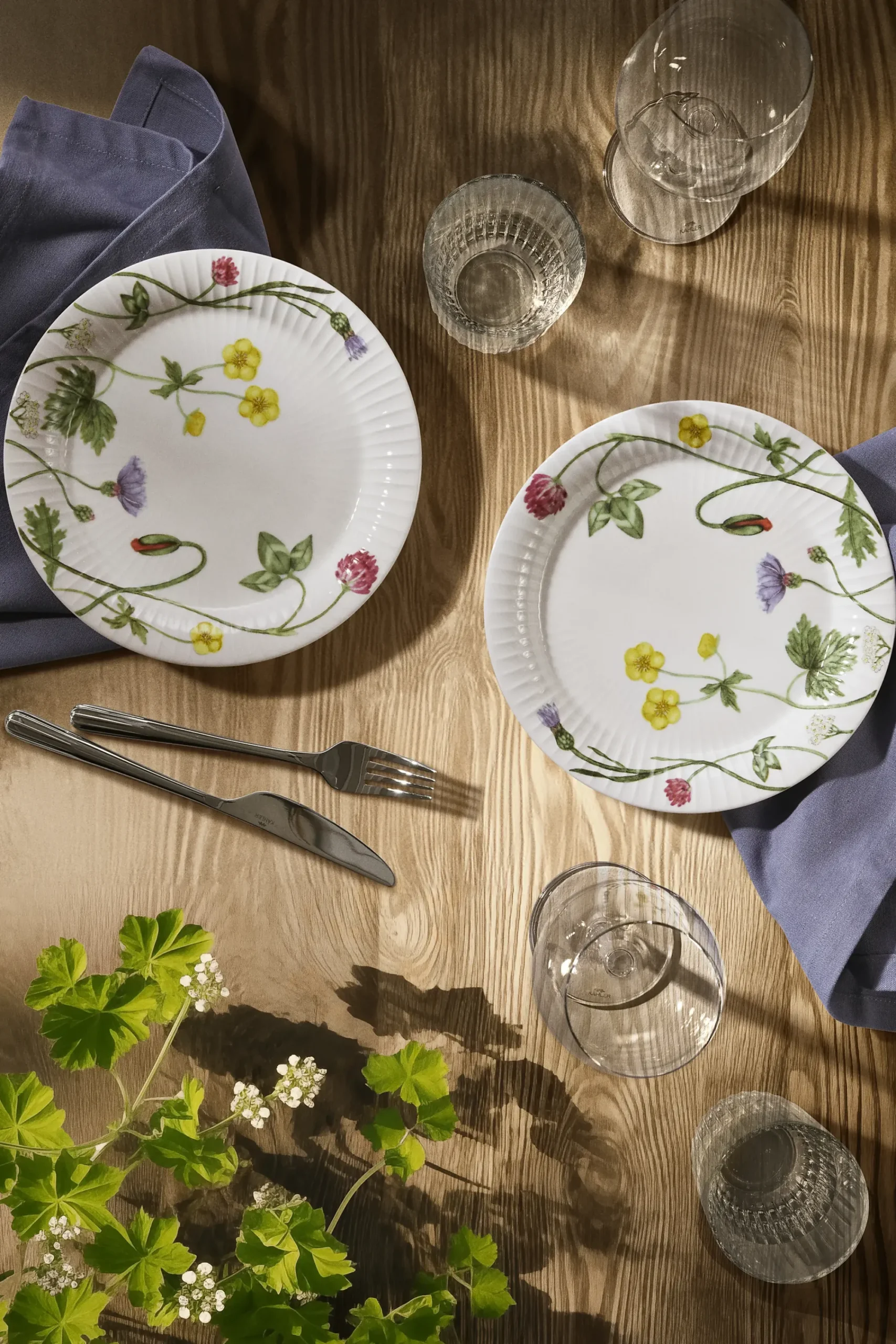 Tallerken Hammershøi Summer Wild Flowers Ø22cm-Kähler Sale