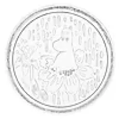 Tallerken Mummi 15,5cm-Moomin Arabia Clearance