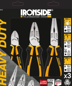 Tangsett Heavy Duty 3stk-Ironside New