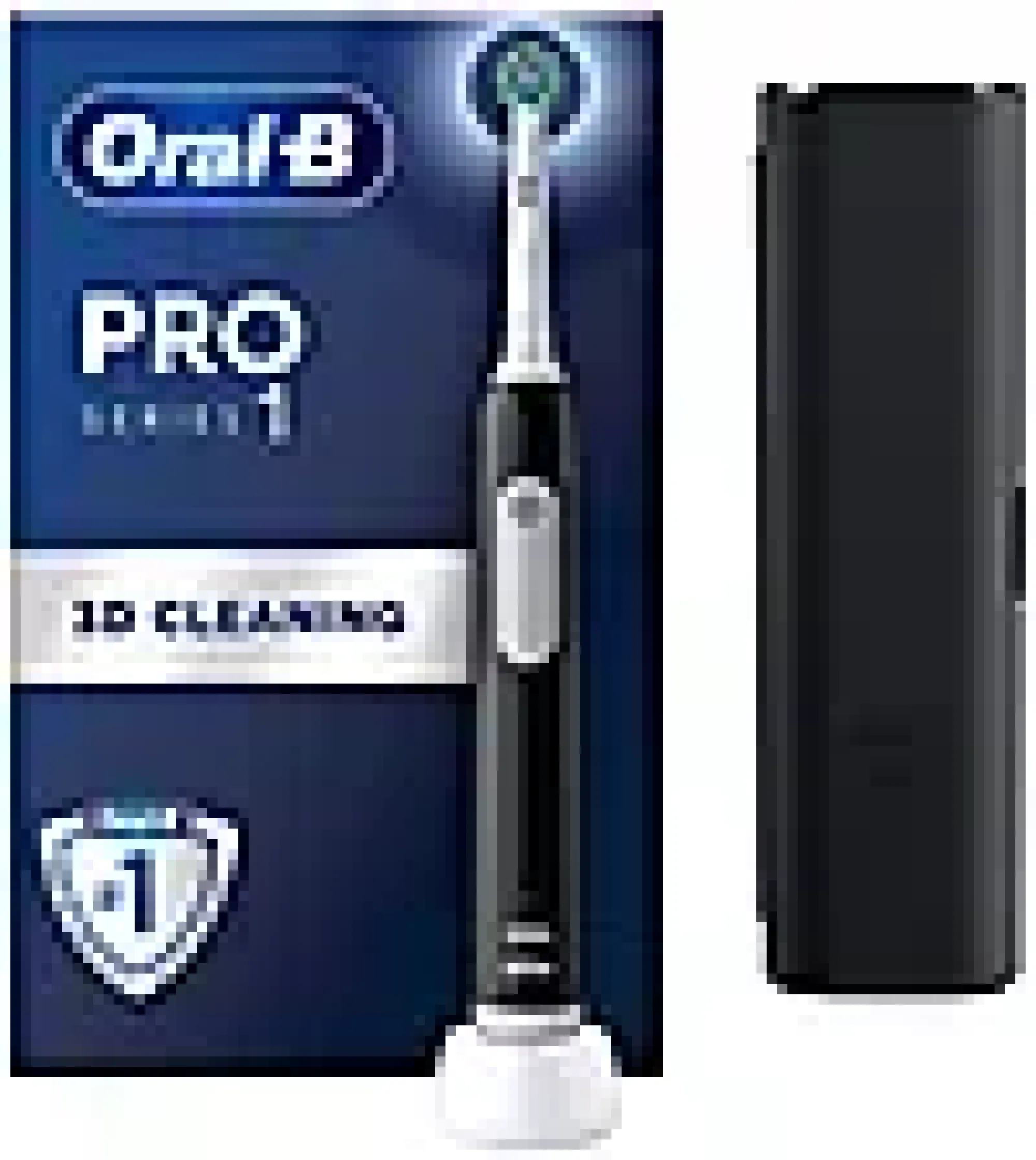 Tannbørste Pro 1 Elektrisk Cross Action sort med reiseetui-Oral b Online
