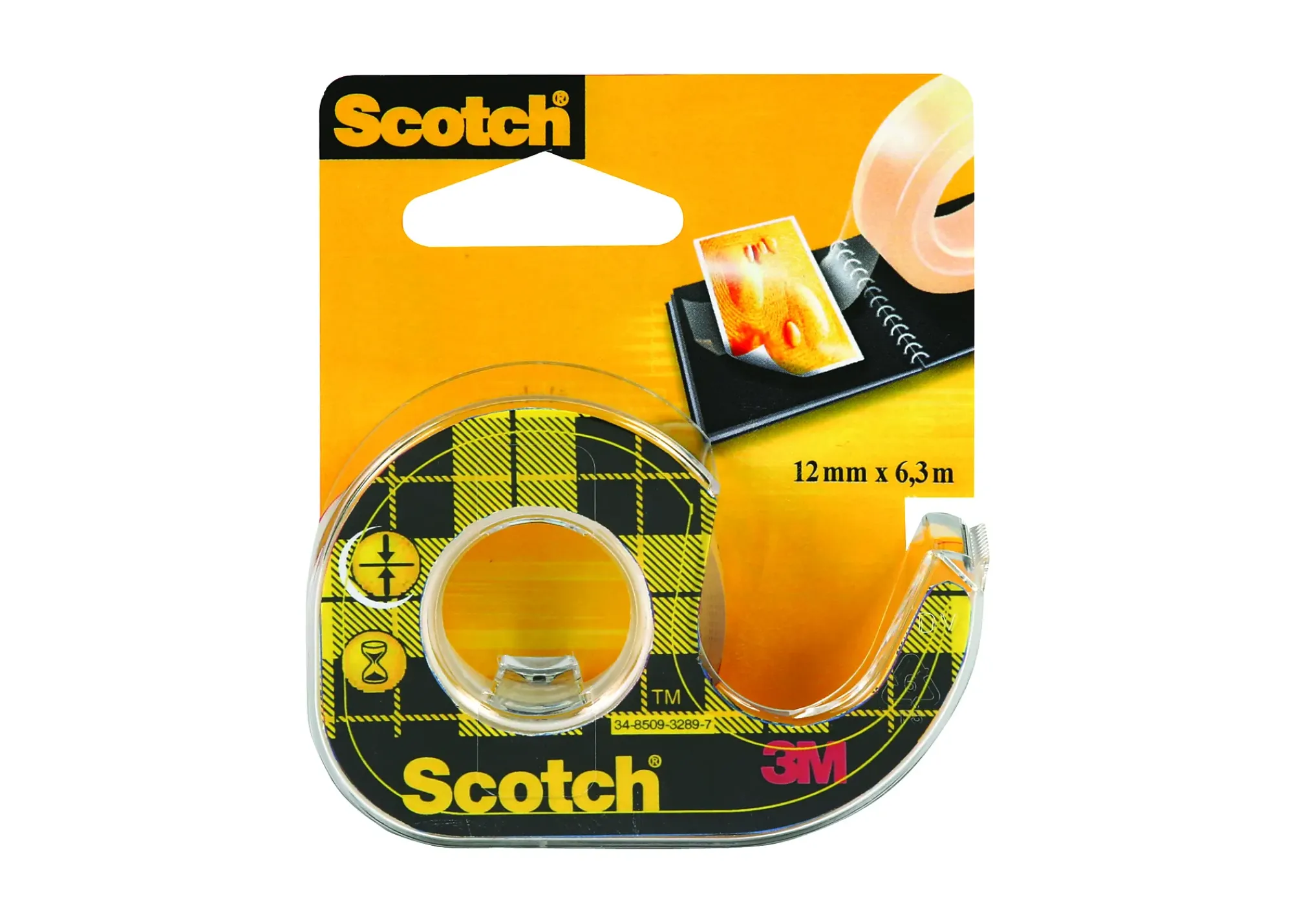 Tape Tosidig Klar 12Mm-Scotch Hot