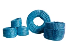 TAU BLÅ PP SPLITTFIBER BRUDDSTYRKE 576KG 6MMX20M- New