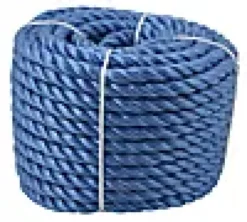 TAU BLÅ PP SPLITTFIBER BRUDDSTYRKE 1499KG 10MMX20M- Hot