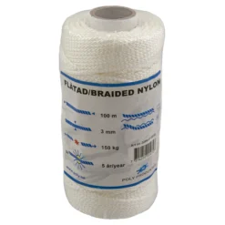 Tau nylon 3mm 100m flettet x-spole-Poly Produkter Best