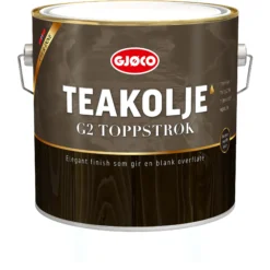 Teakolje G2 blank 3l-Gjøco