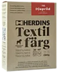 TEKSTILFARGE 752 DYPRØD 100ML-Herdins