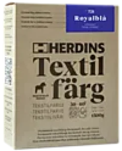 TEKSTILFARGE 721 KONGEBLÅ 100ML-Herdins New