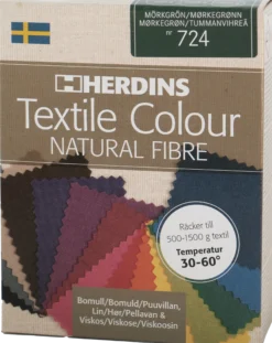 Tekstilfarge 724 Mørke-Herdins New