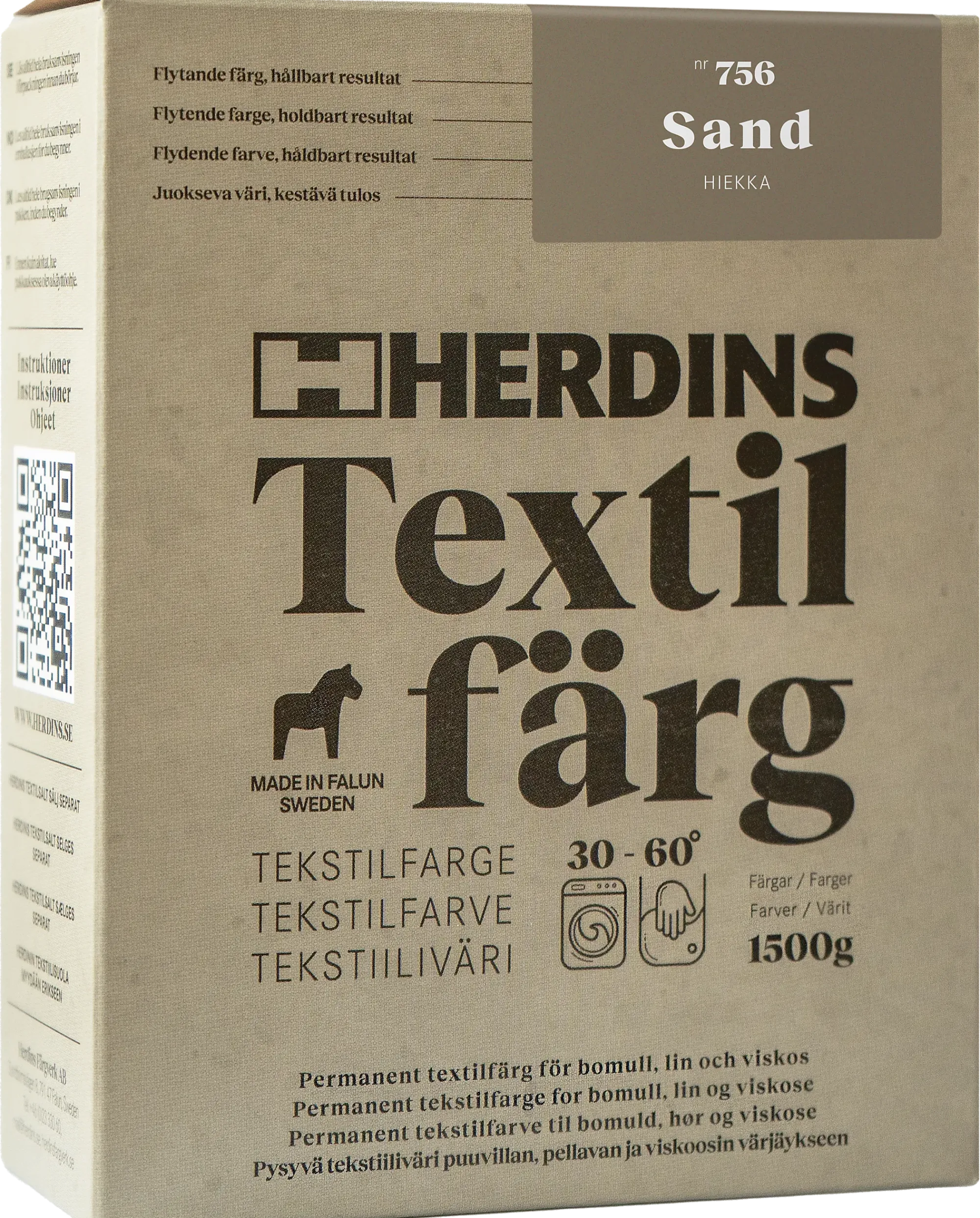 Tekstilfarge 756 100ml-Herdins