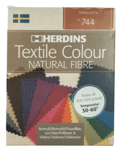 Tekstilfarge 744 Terracotta-Herdins Hot