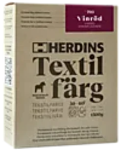 TEKSTILFARGE 703 VINRØD 100ML-Herdins Hot
