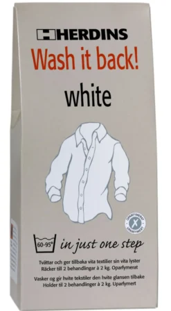Tekstilfarge Wash it back white-Herdins Best