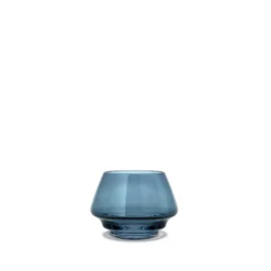 Telysholder Flow I Farget tt Glass 10Cm-Holmegaard Hot