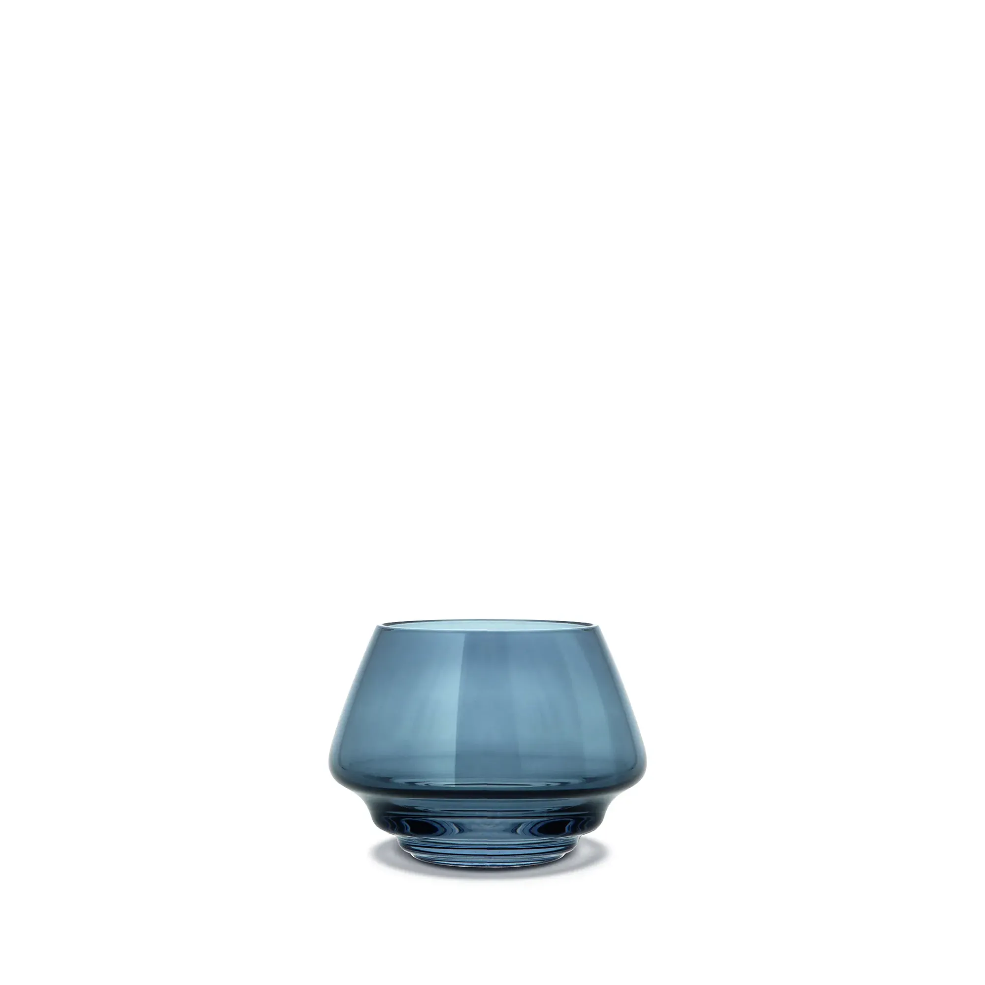 Telysholder Flow I Farget tt Glass 10Cm-Holmegaard Hot