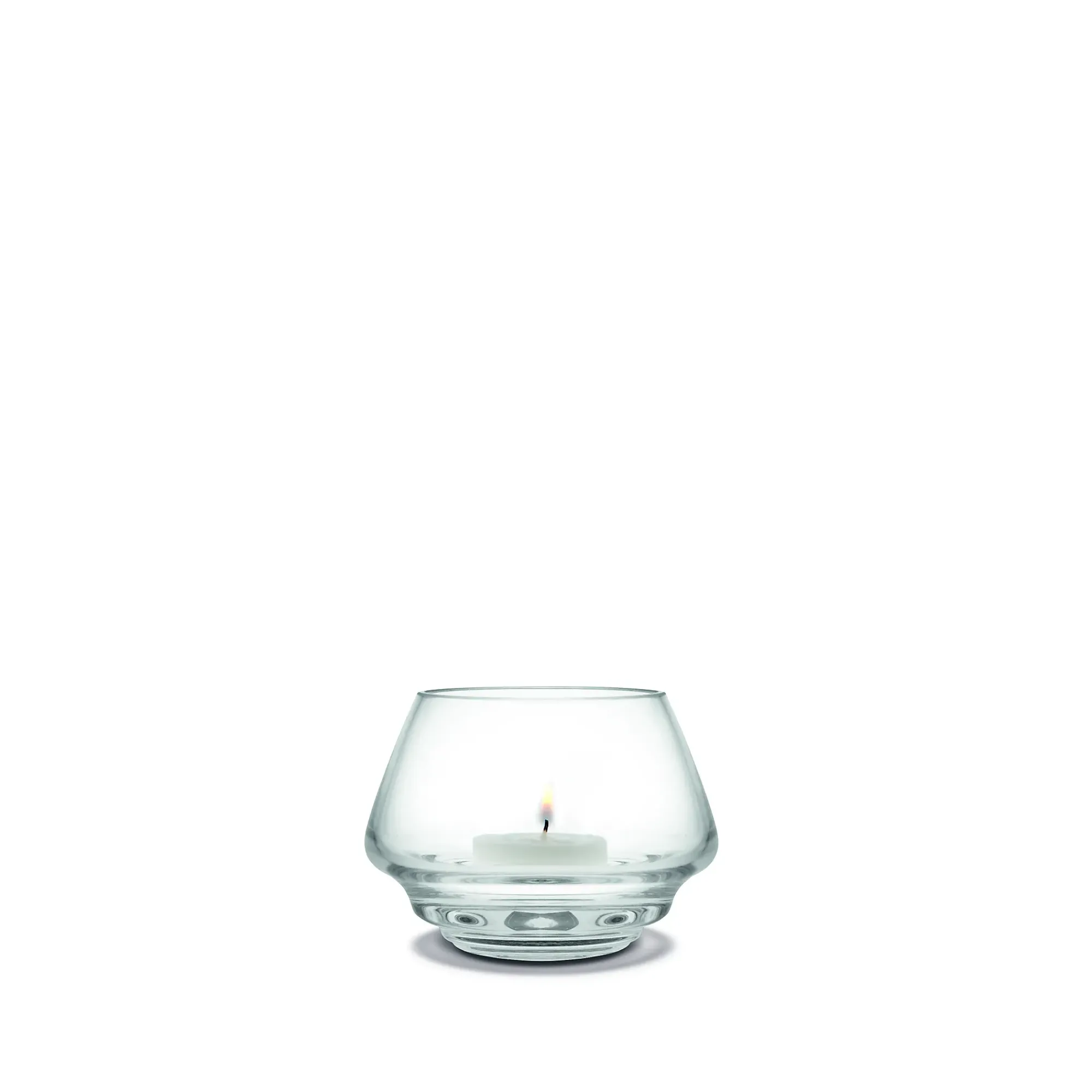 Telysholder Flow I t Glass 10Cm-Holmegaard Online