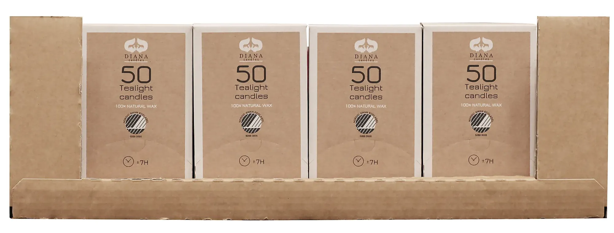 Telys 50pk 7 timer brenntid-Diana lys