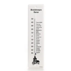 Termometer Dialekttempen 34X9cm- Clearance