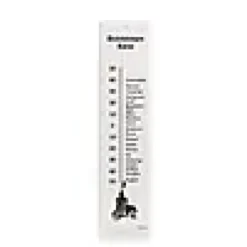 Termometer Dialekttempen 34X9cm- Clearance