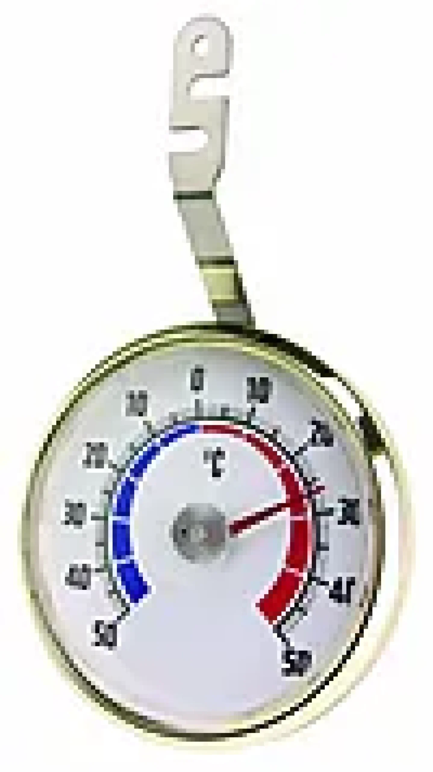 TERMOMETER RUND VINDU 7x5CM-Aanonsen New