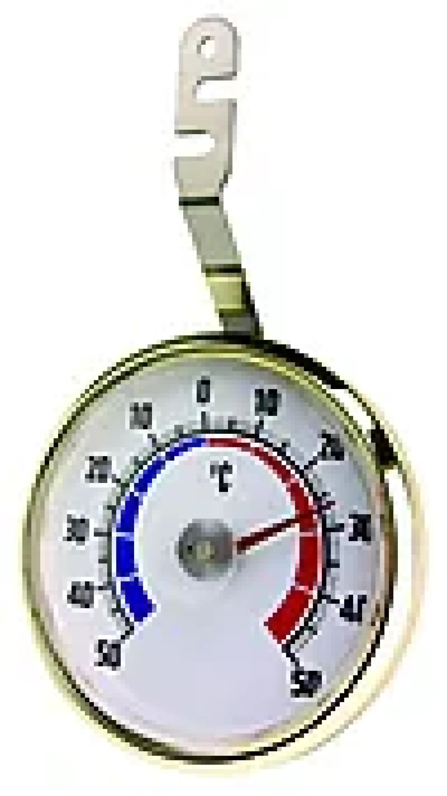 TERMOMETER RUND VINDU 7x5CM-Aanonsen New