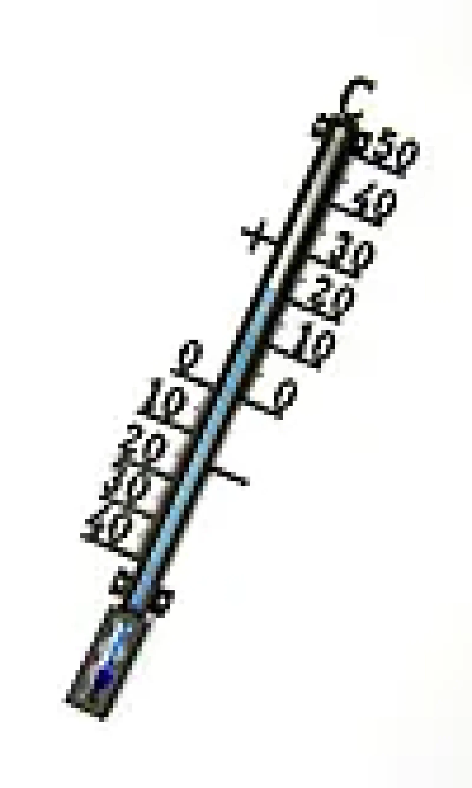 Termometer smijern 27x6cm-Aanonsen Hot