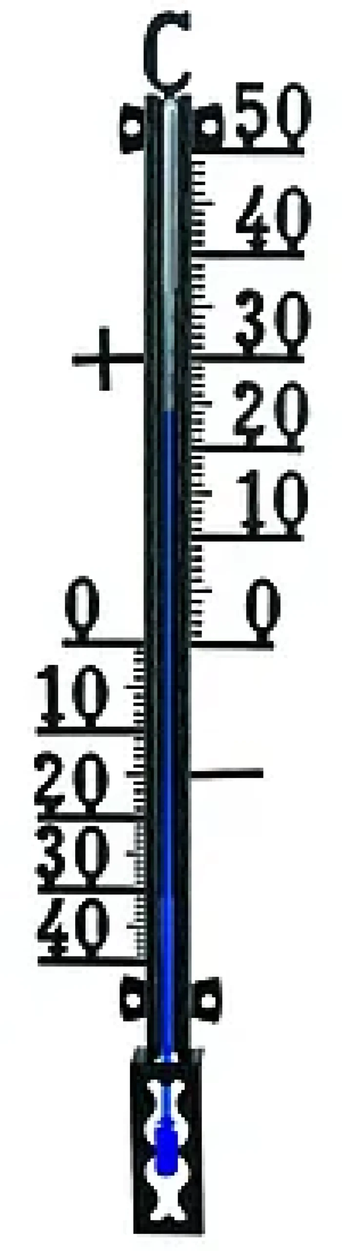 Termometer smijern 27x6cm-Aanonsen Hot
