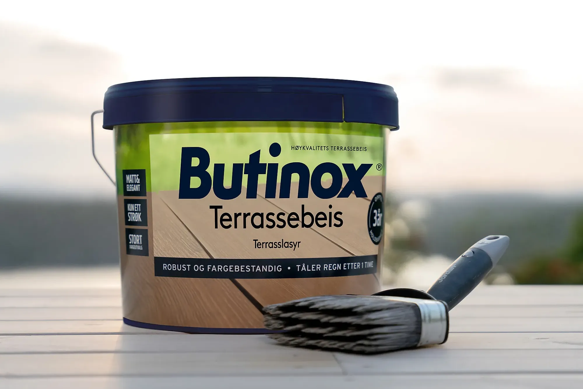 Terrassebeis gul base 2,7l-Butinox Discount