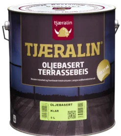 Terrassebeis 9l olje gylden-Tjæralin Clearance