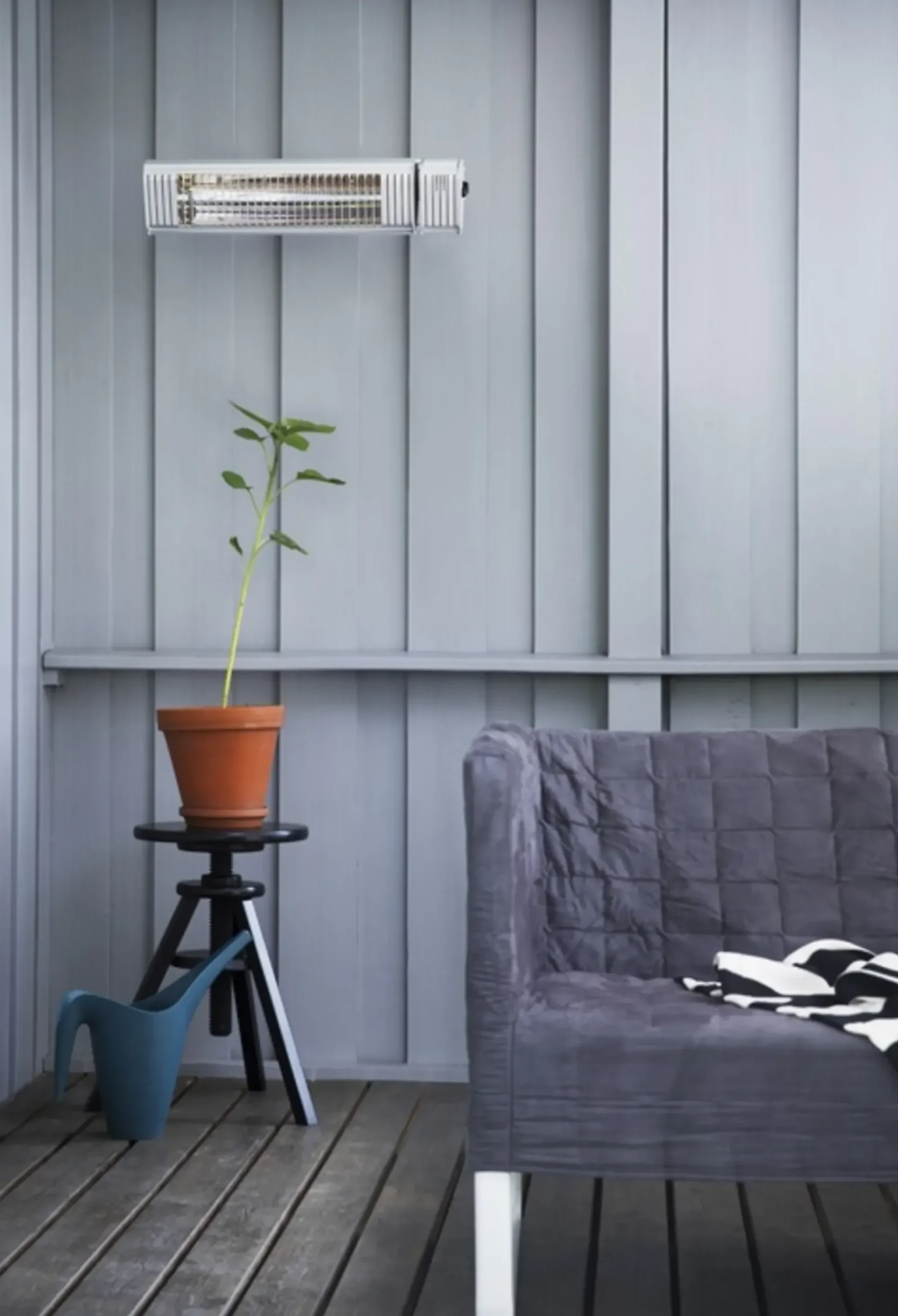 TERRASSEVARMER INFRARØD 2000W MED APP-Mill Hot