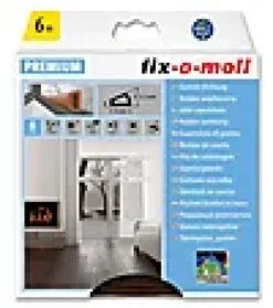 Tetningslist D 6m/9/6mm brun-Fix O Moll Hot
