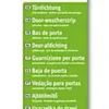 Tetningslist Dørbunnslist standard hvit 1mx42cm-Fix O Moll Discount