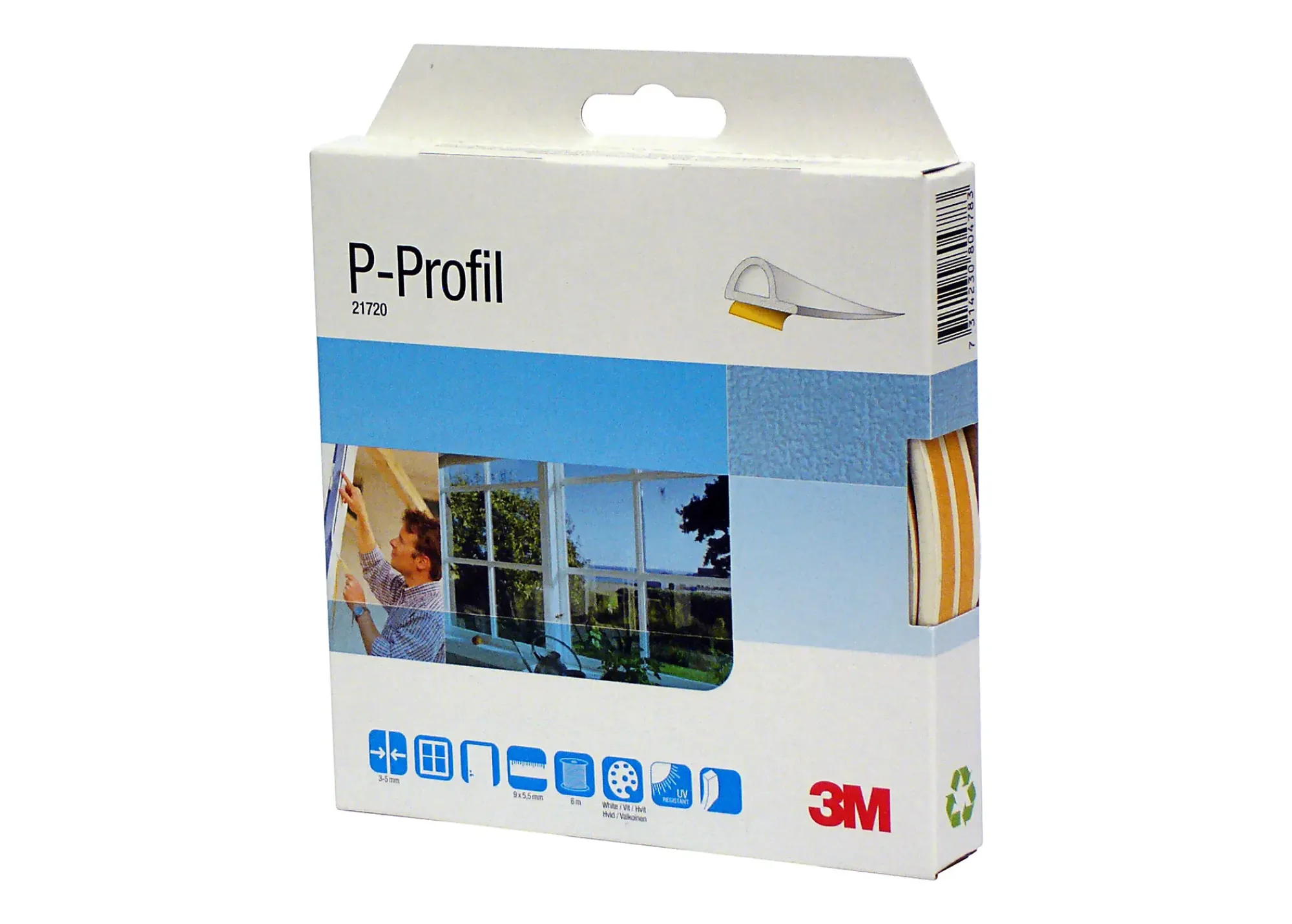 Tetningslist P-list 6m-3m