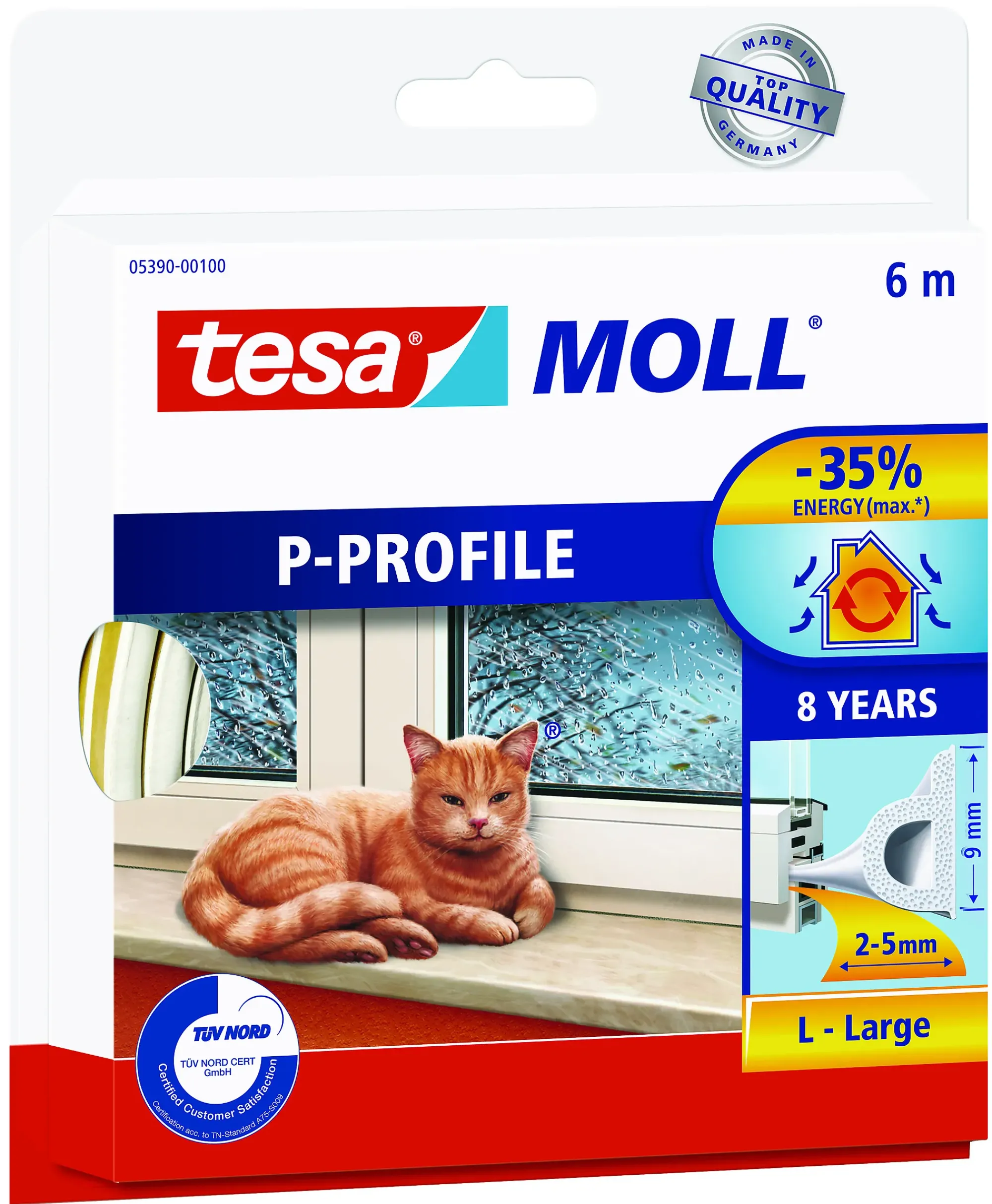 Tetningslist P 5390 6m-Tesa Outlet
