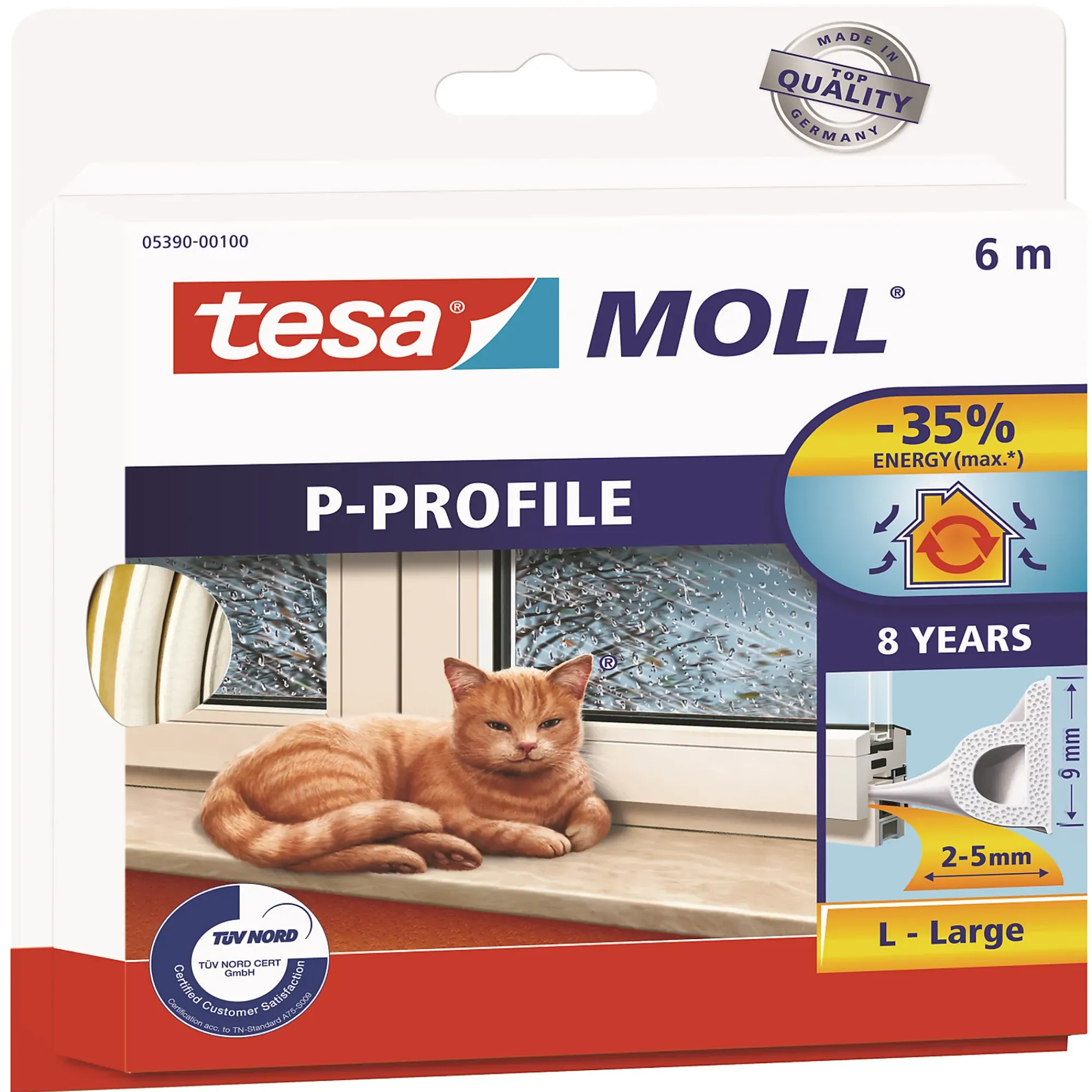 Tetningslist P 5390 6m-Tesa Outlet