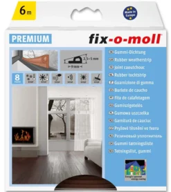 Tetningslist P 6m/9/5mm brun-Fix O Moll Online