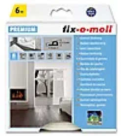 Tetningslist P 6m/9/5,5mm hvit-Fix O Moll New