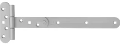 T-HENGSEL 310MM FINSTRUKTUR GRÅ MED RUSTFRI A4 TAPP-Pn Beslag Outlet