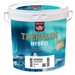 TJÆRALIN HYBRID 9L OKSYDRØD BASE-Tjæralin Online