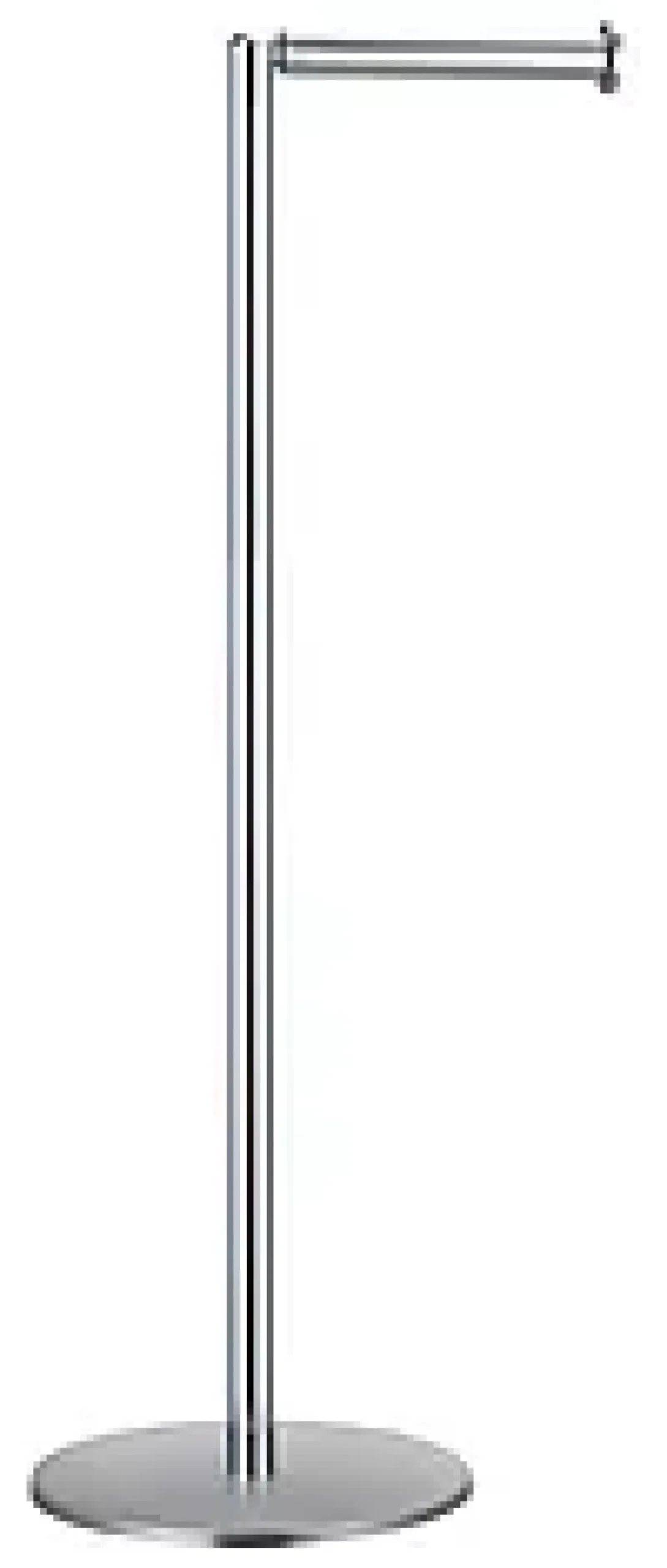 Toalettpapir reserverullholder med rund fot 62cm-Esbada Best