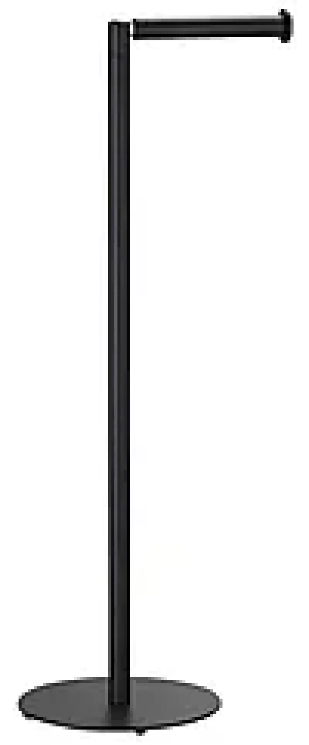 Toalettrullholder Vippe 2i1 rund matt-Tiger Discount