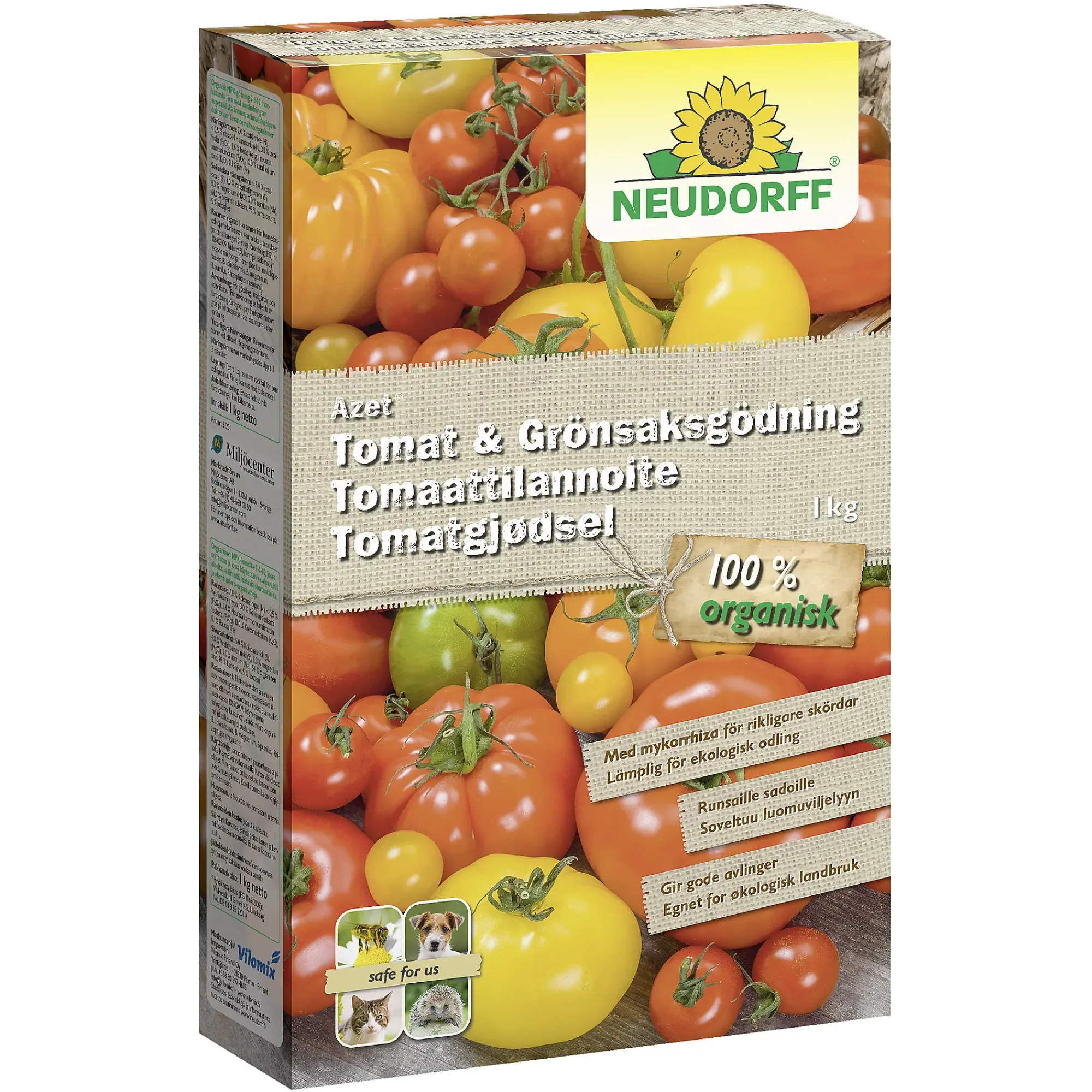 Tomatgjødsel 1kg-Neudorff Best