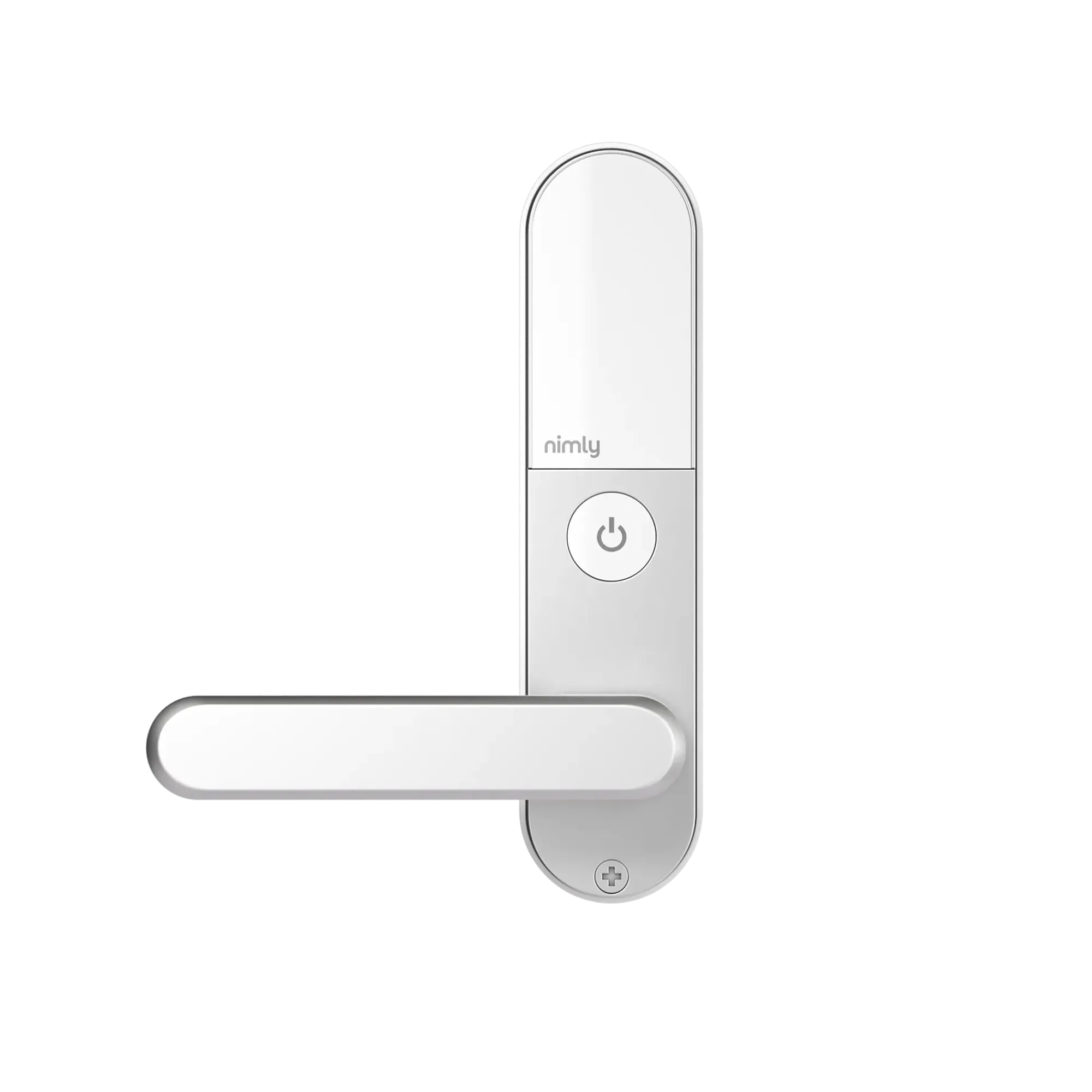 Touch Dørlås Sølv/Hvit-Nimly Sale