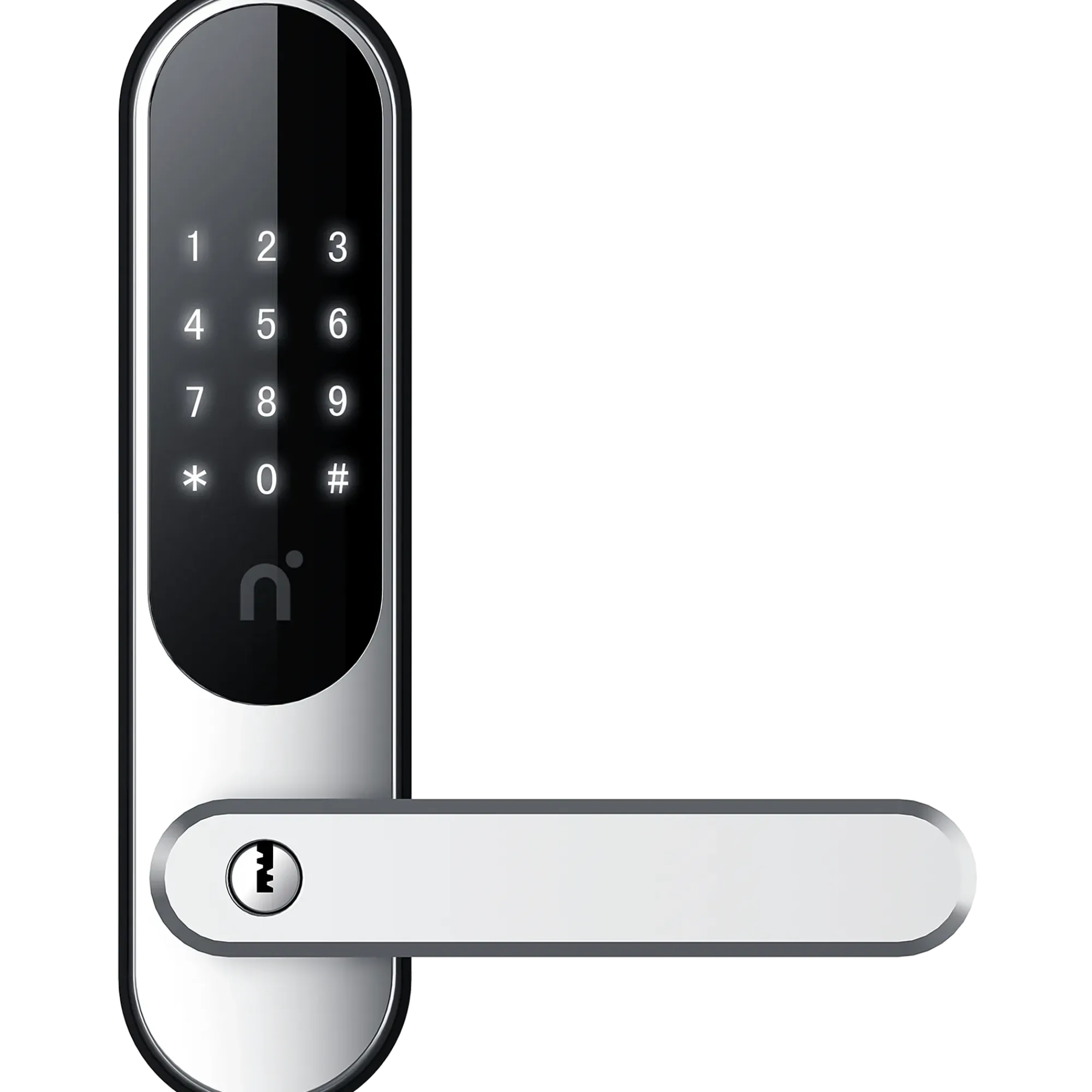 Touch Dørlås Sølv/Sort-Nimly Online