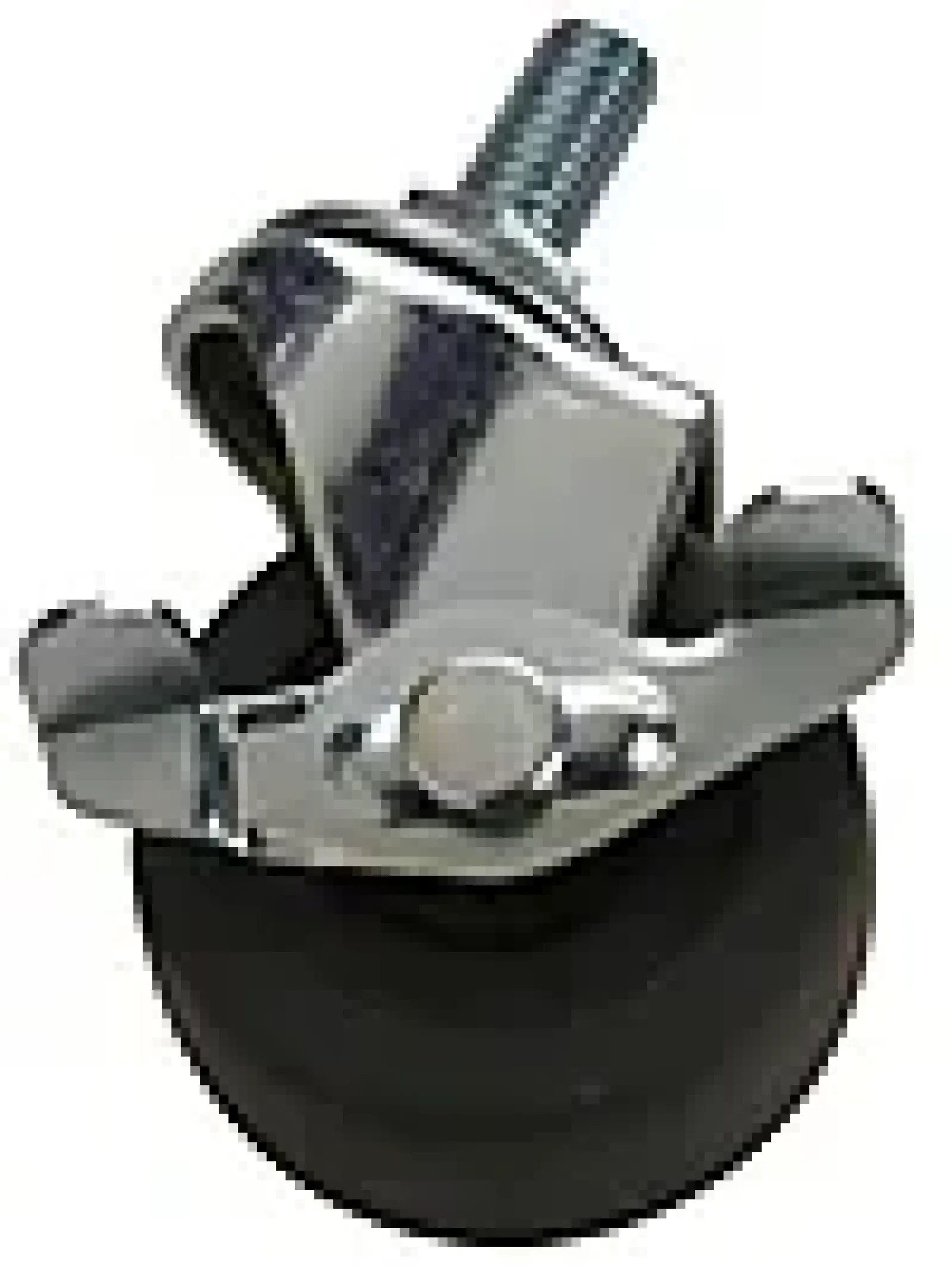 TRANSPORTHJUL Ø50MM M/BOLT OG BREMS-Pn Beslag Best