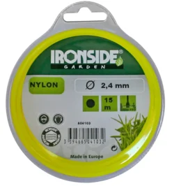 Tråd til gresstrimmer 2,4mmx15m-Ironside Sale