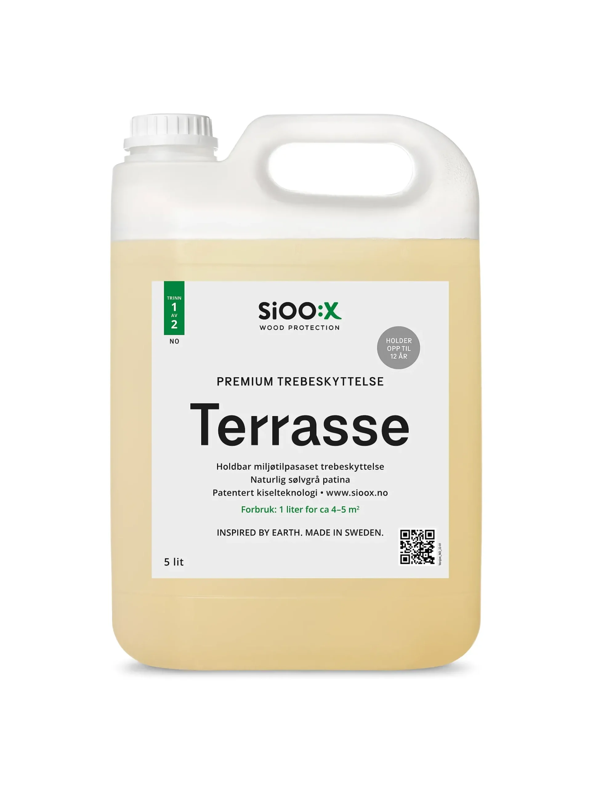 Trebeskyttelse terrasse premium 5l-Sioox