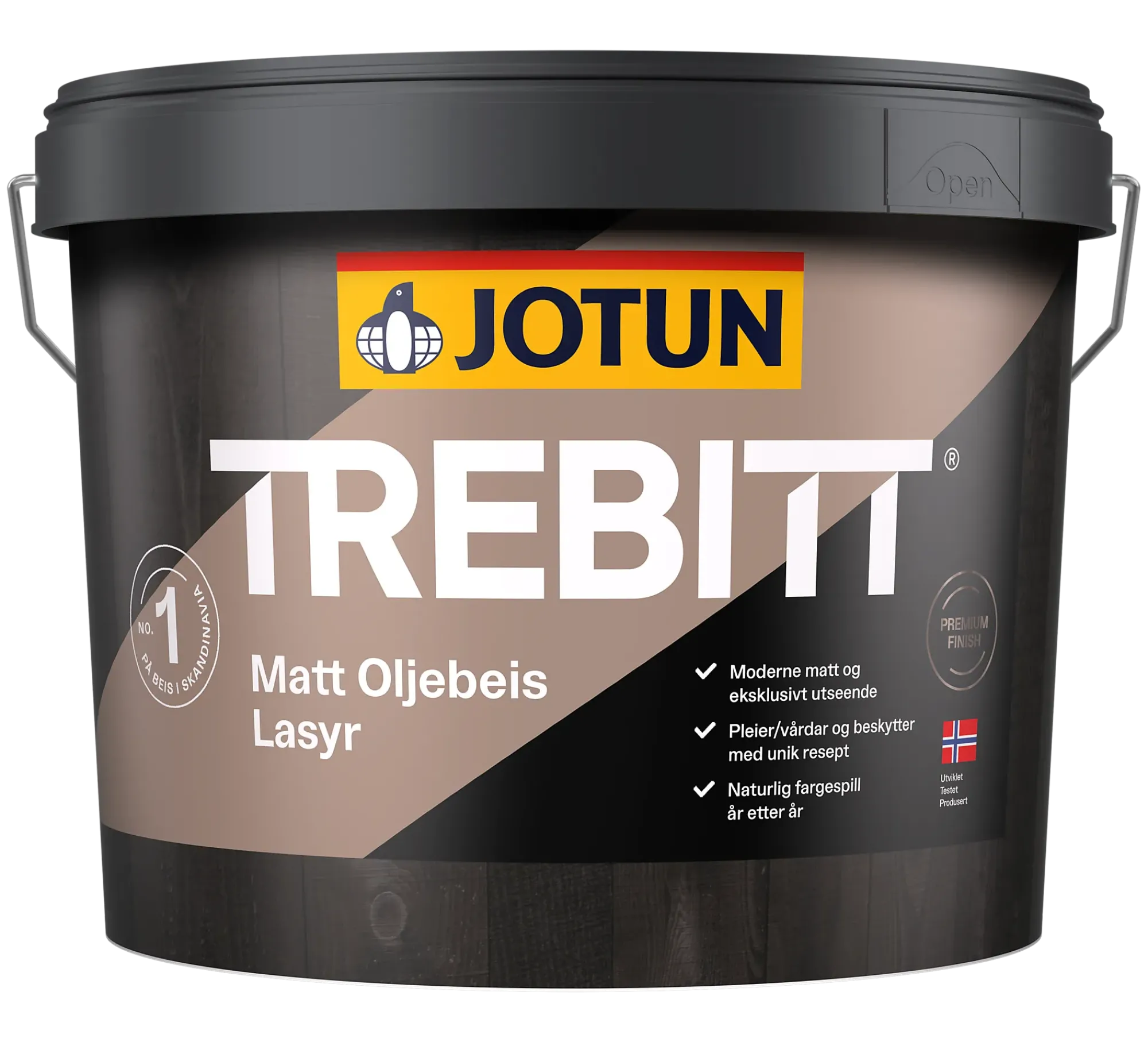 Trebitt matt oljebeis 9l-Jotun New