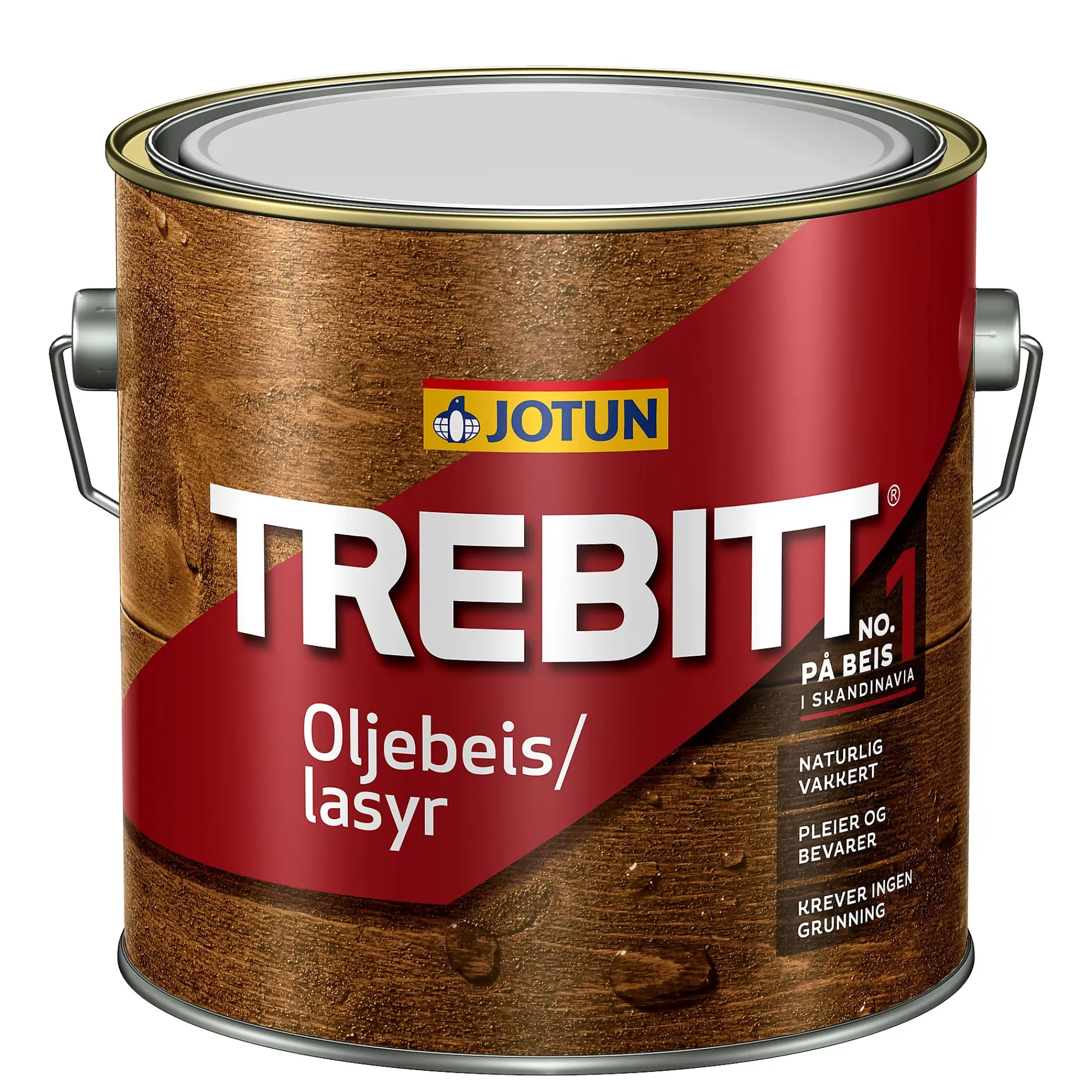 Trebitt oljebeis hvit 3l-Jotun Discount