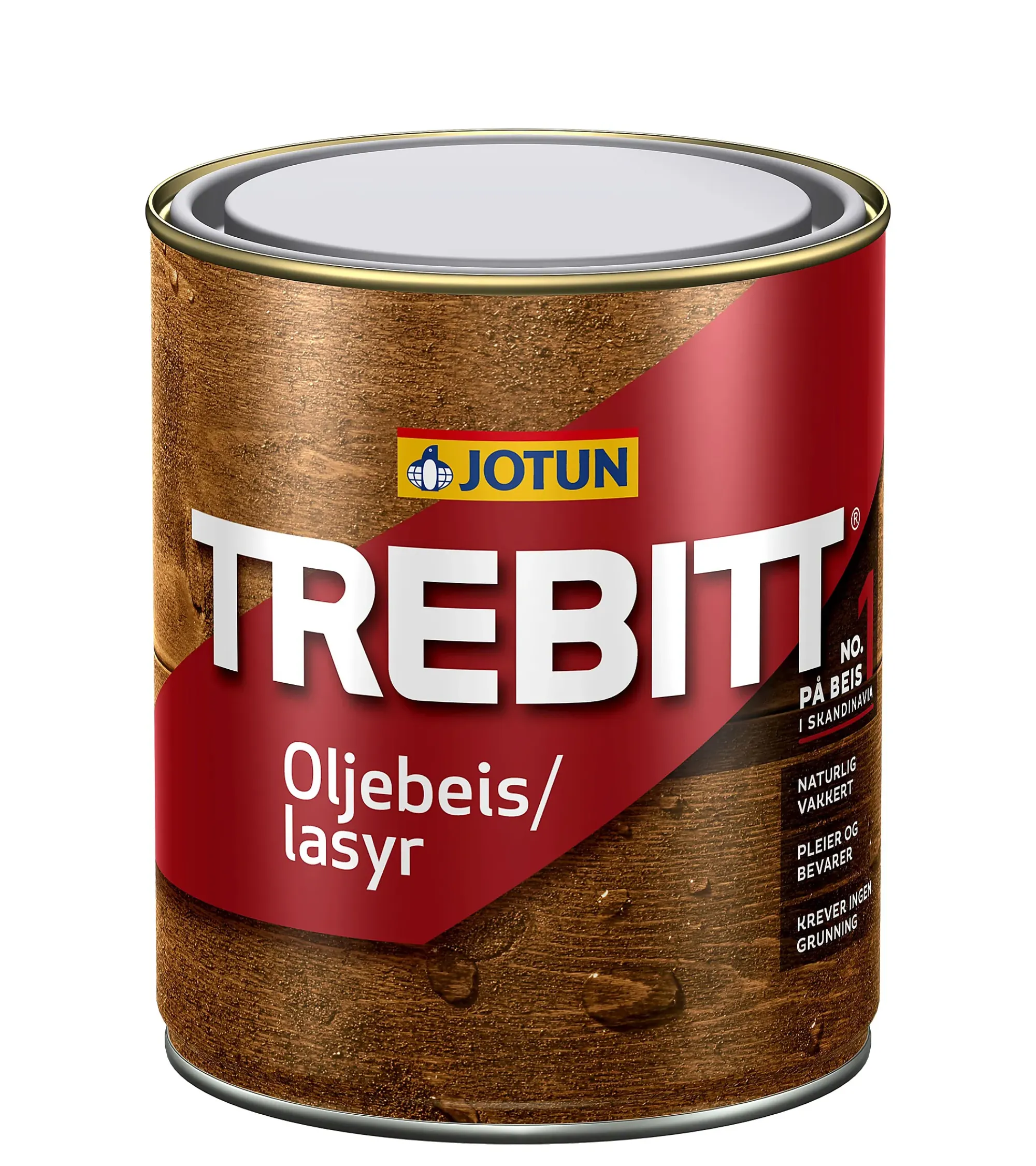 Trebitt oljebeis hvit 0.75l-Jotun Clearance